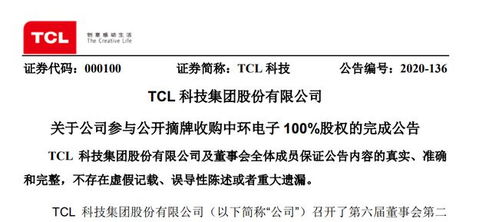 125億元收購塵埃落定，TCL科技完成對(duì)中環(huán)集團(tuán)100%股權(quán)及技術(shù)交付